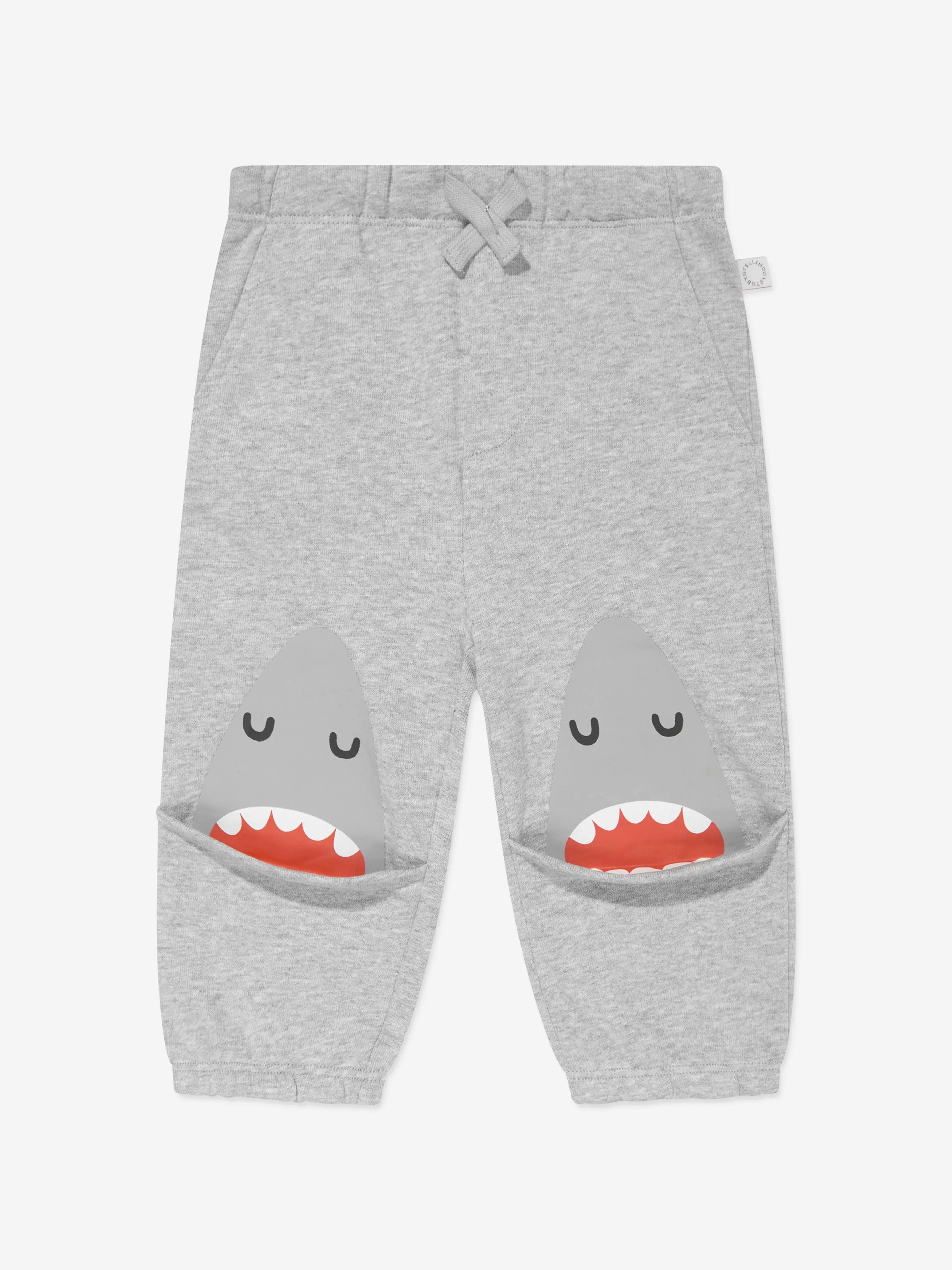 Stella McCartney Baby Boys Shark Joggers in Grey