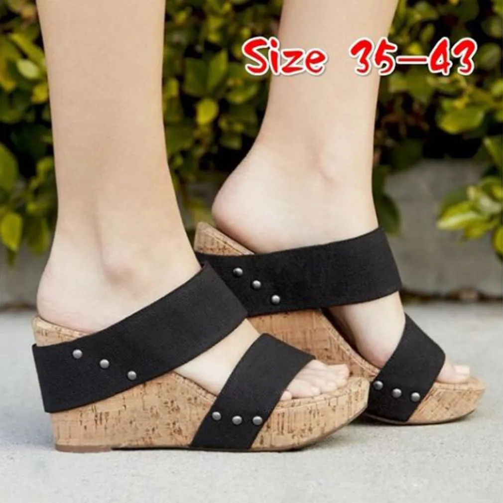 Strap Wedge Sandals - Women Wedge Shoes