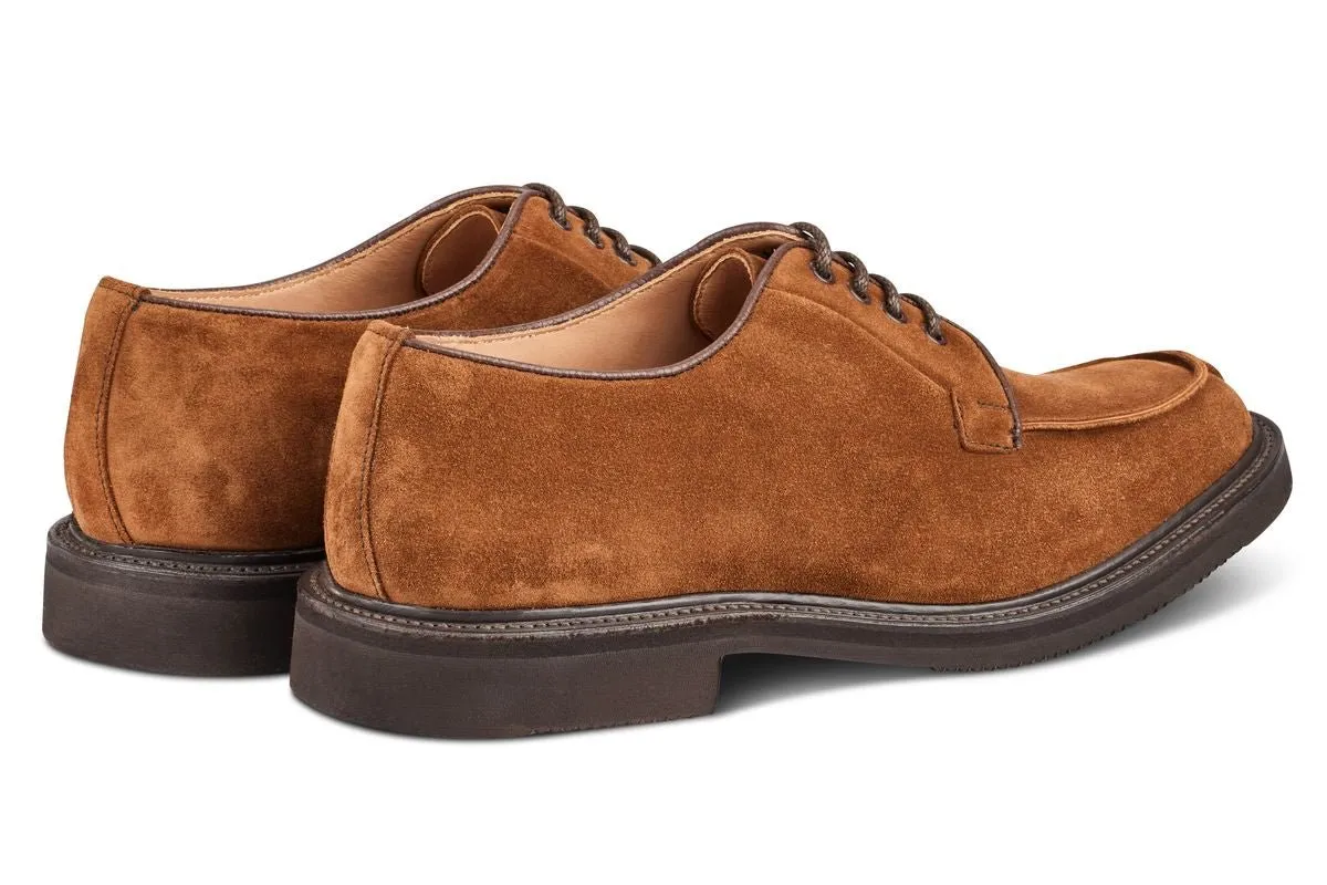 Stuart Apron Front Derby Shoe - Cubana Suede