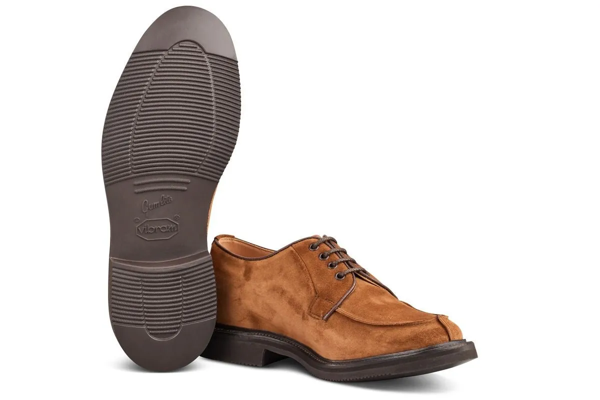 Stuart Apron Front Derby Shoe - Cubana Suede