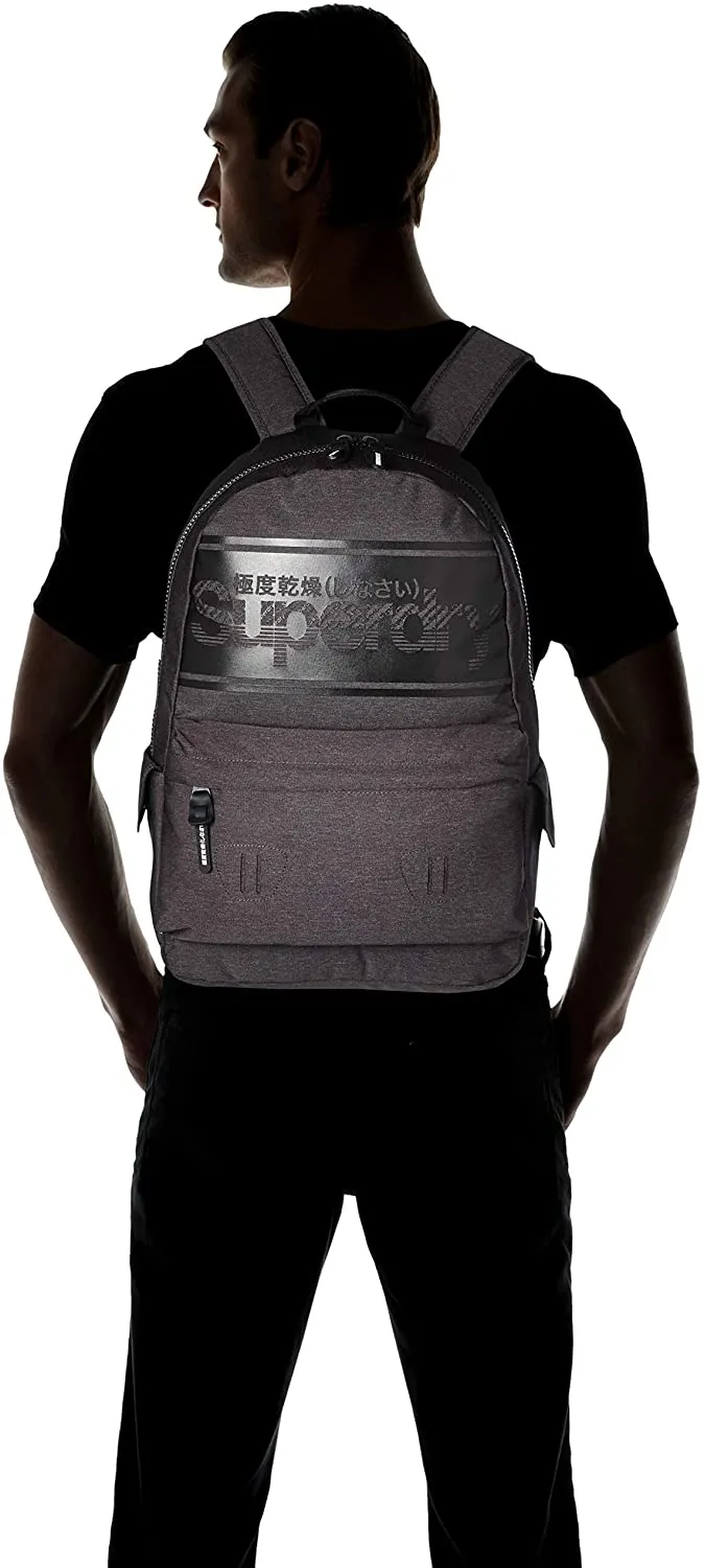 Superdry Striped Logo Montana Backpack