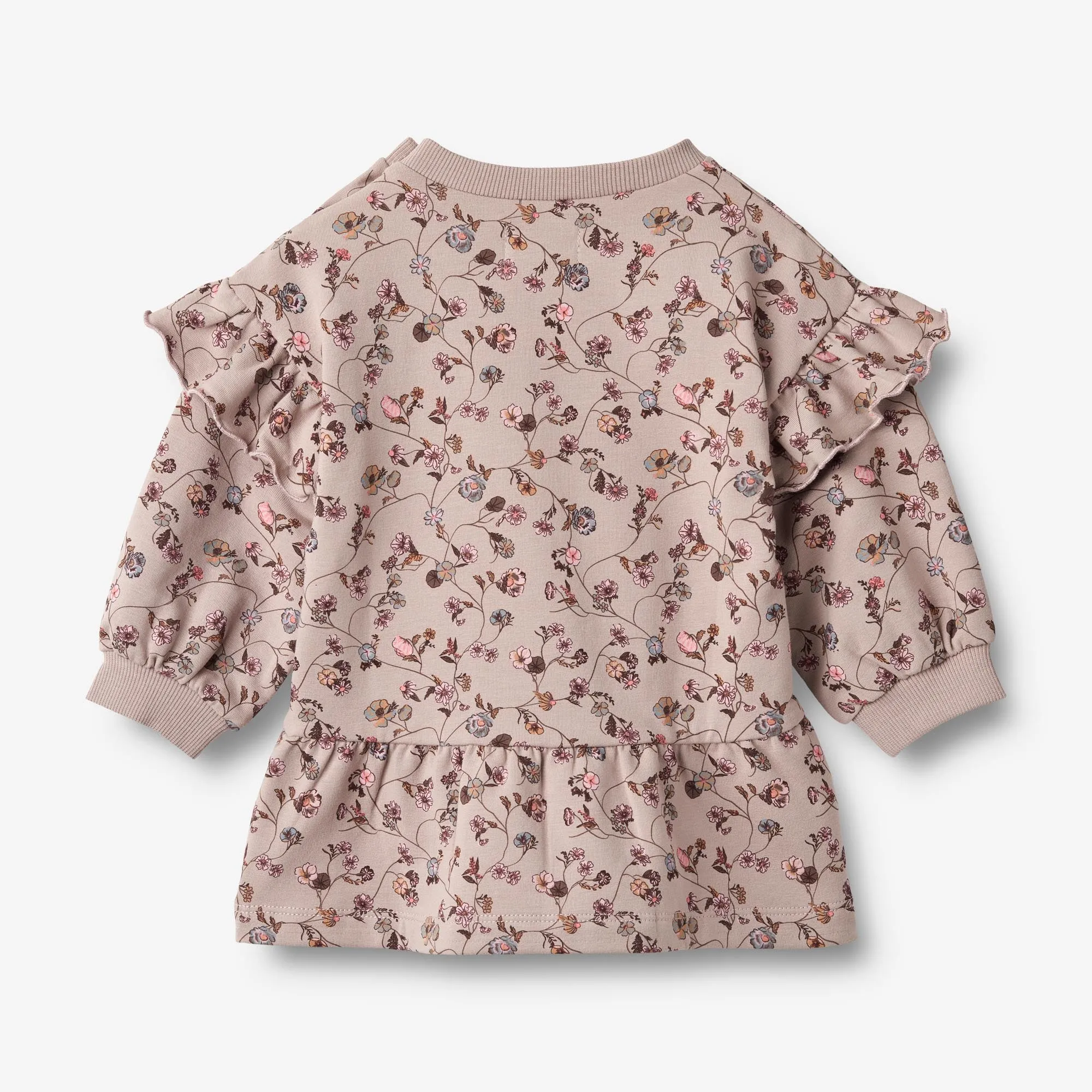 Sweat Dress Annika | Baby - dry rose flower vine