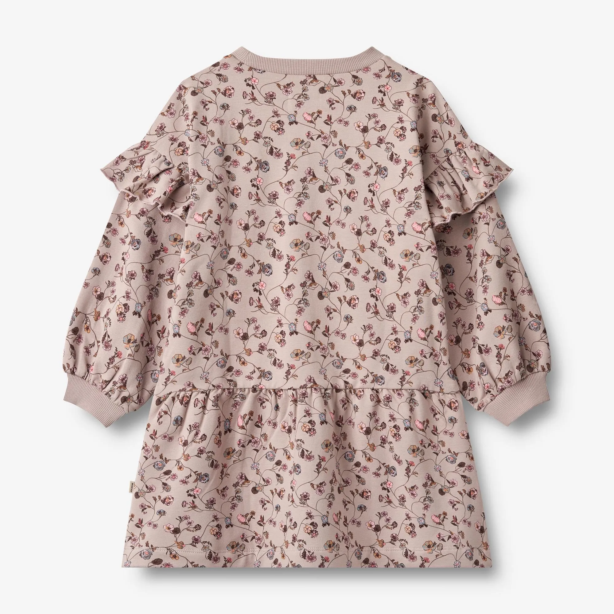 Sweat Dress Annika - dry rose flower vine