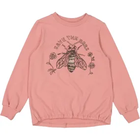 Sweatshirt Bee Embroidery