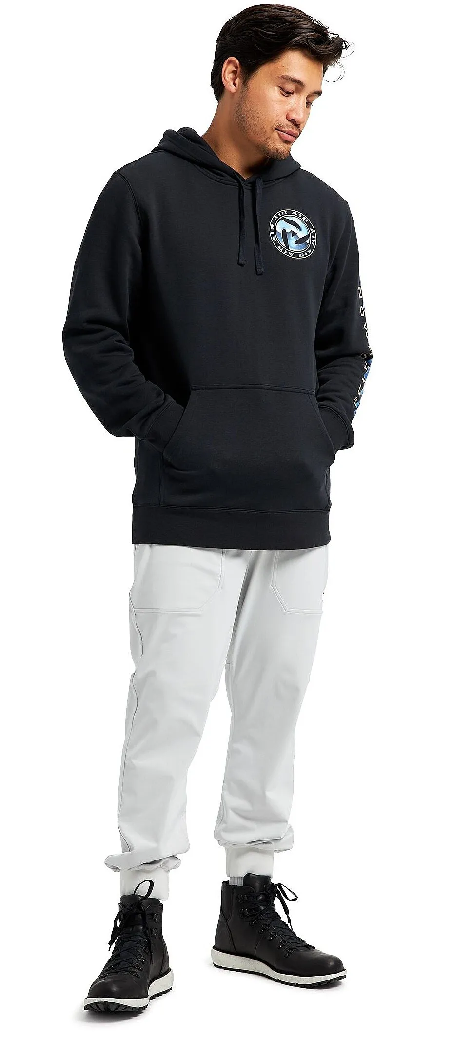 sweatshirt Burton Staniford Pullover Fleece - True Black - men´s