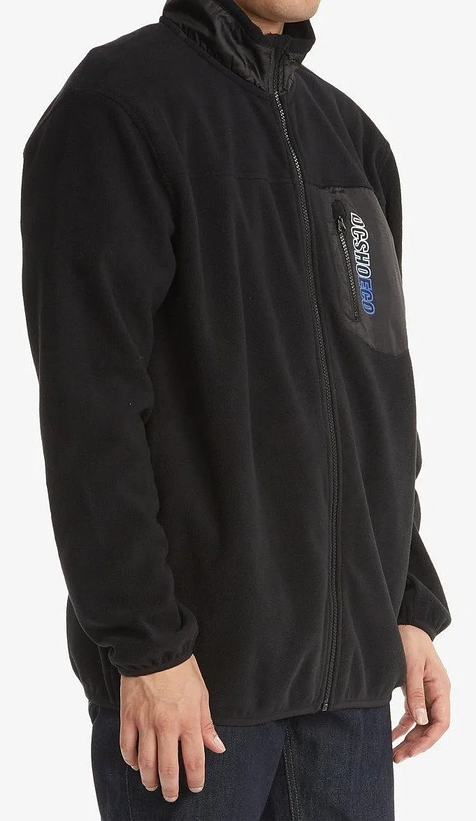 sweatshirt DC Rogue Fleece Zip - KVJ0/Black - men´s