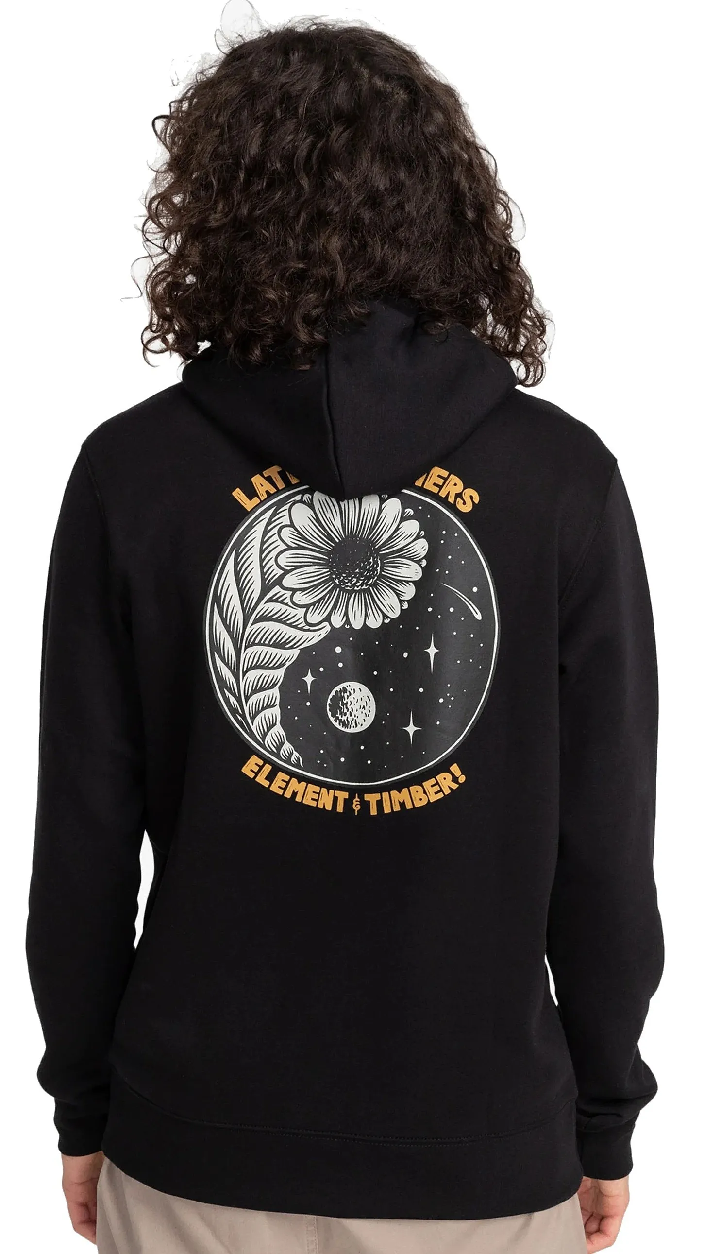 sweatshirt Element Balance - Flint Black - men´s