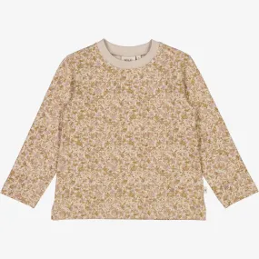 Sweatshirt Linea - pale lilac flower field