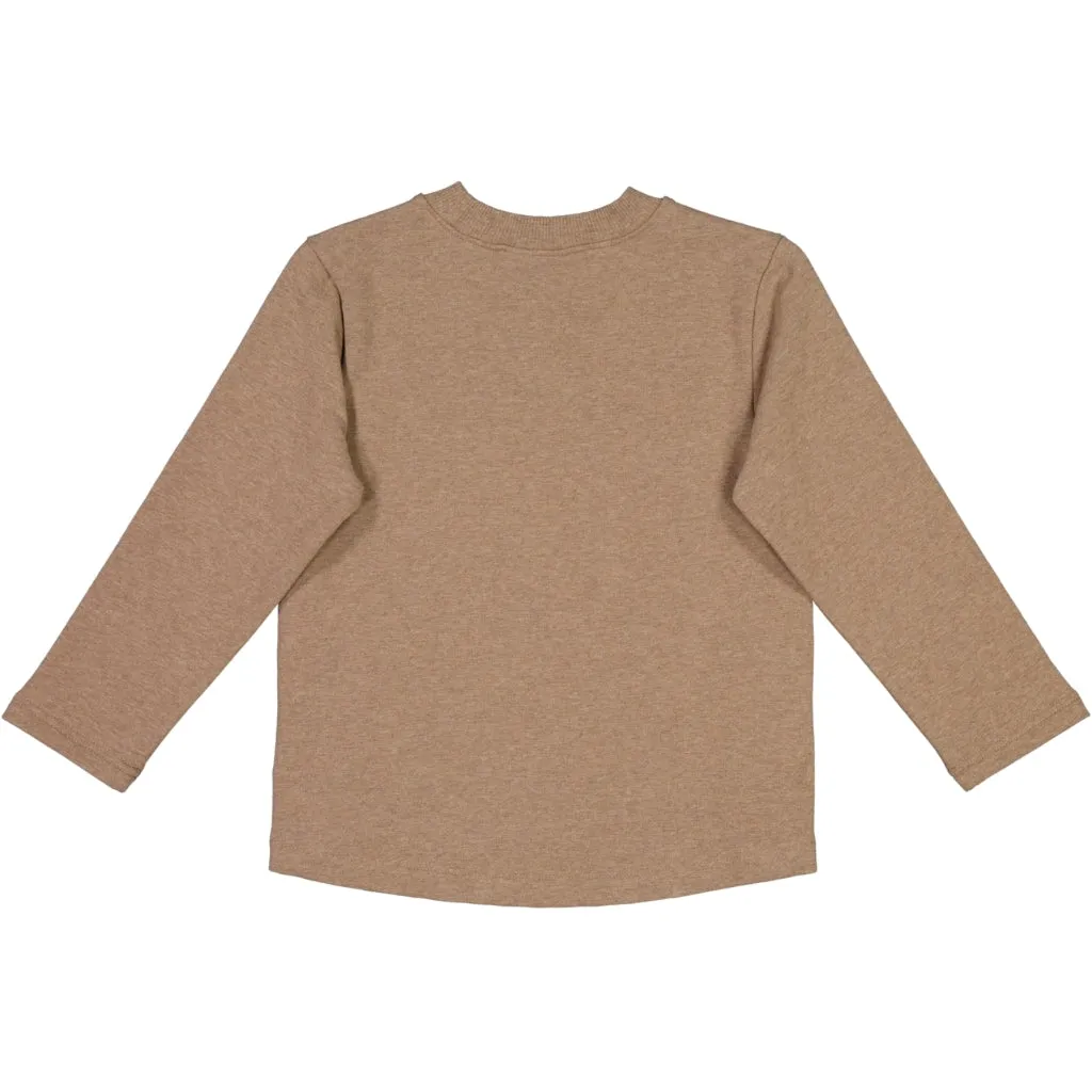 Sweatshirt Robyn - khaki melange