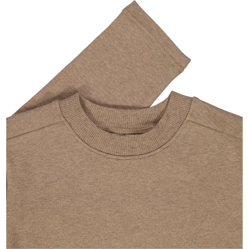 Sweatshirt Robyn - khaki melange