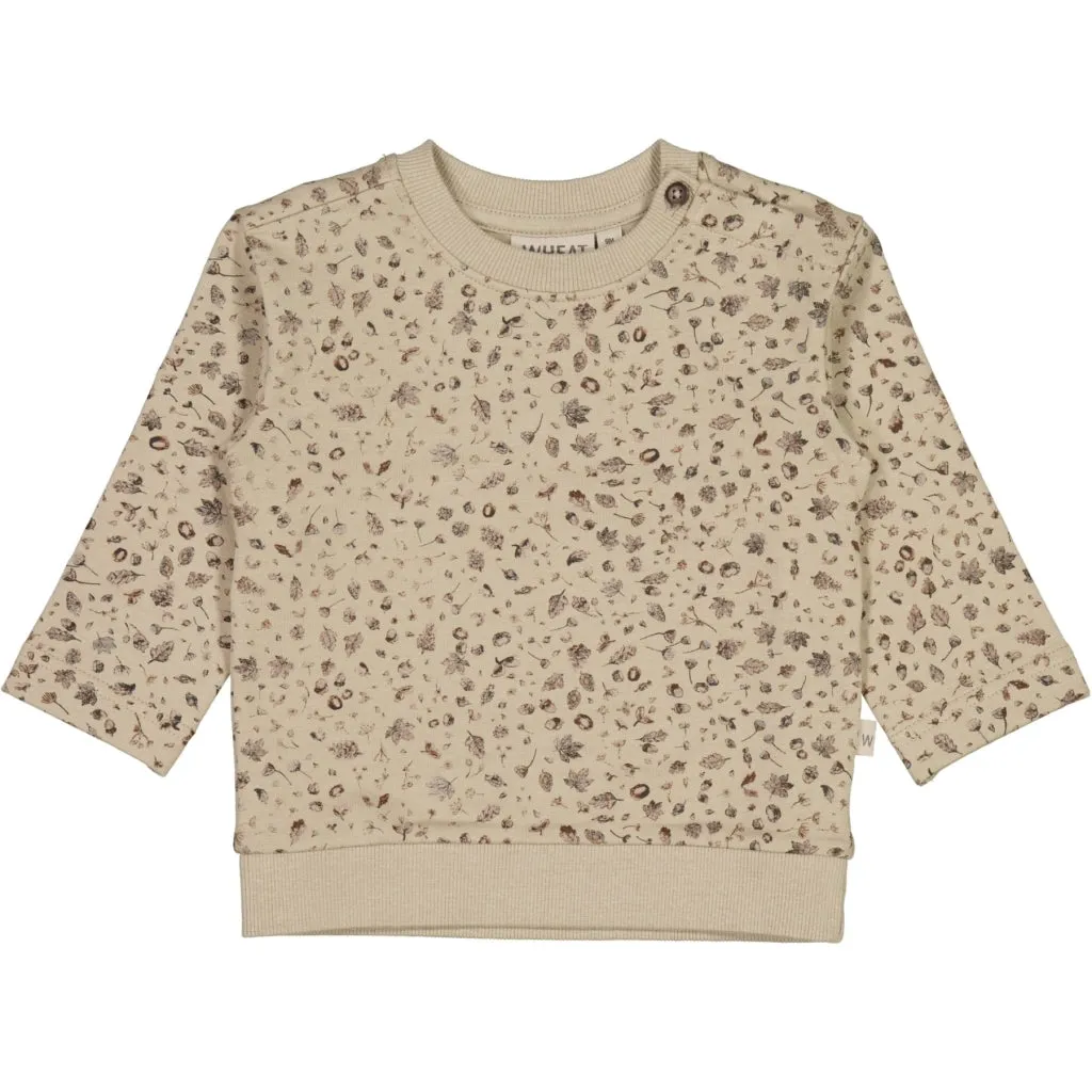 Sweatshirt Sigi - gravel spruce and cone