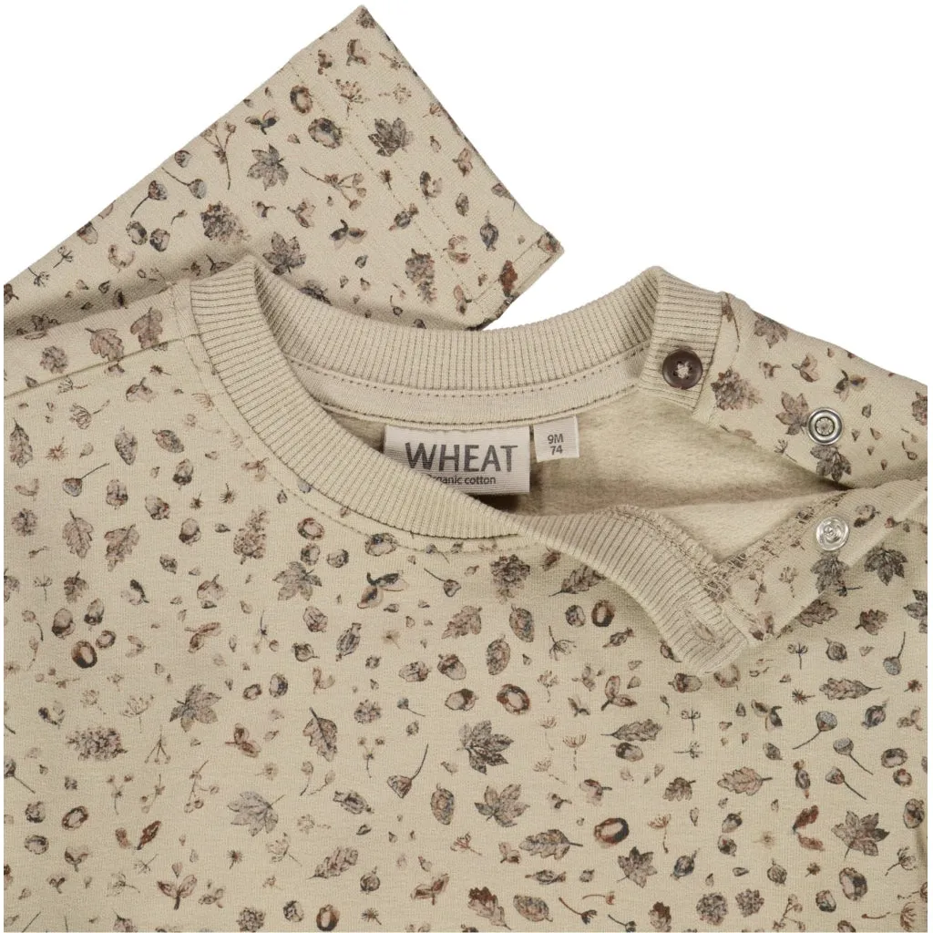 Sweatshirt Sigi - gravel spruce and cone