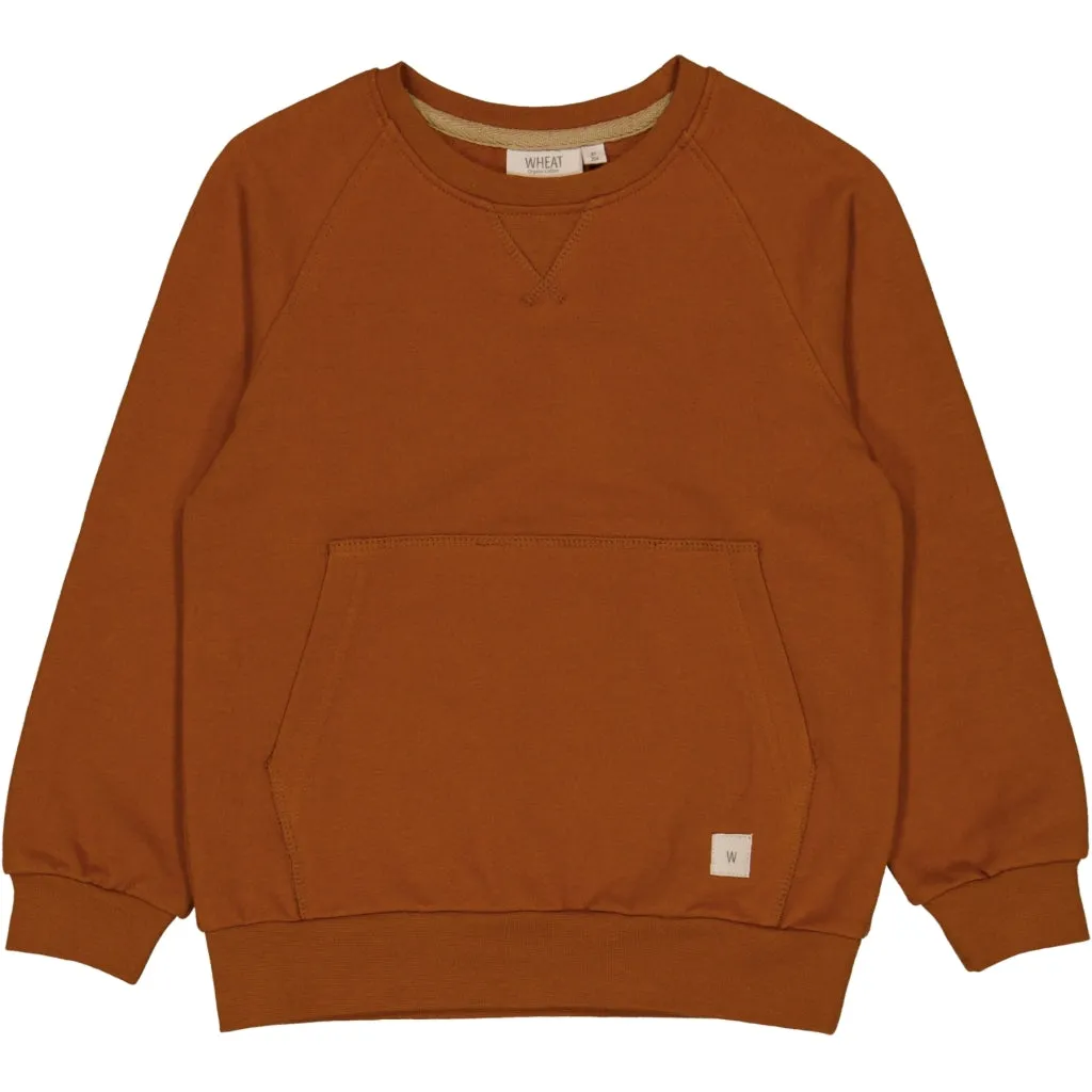 Sweatshirt Valdemar - cinnamon