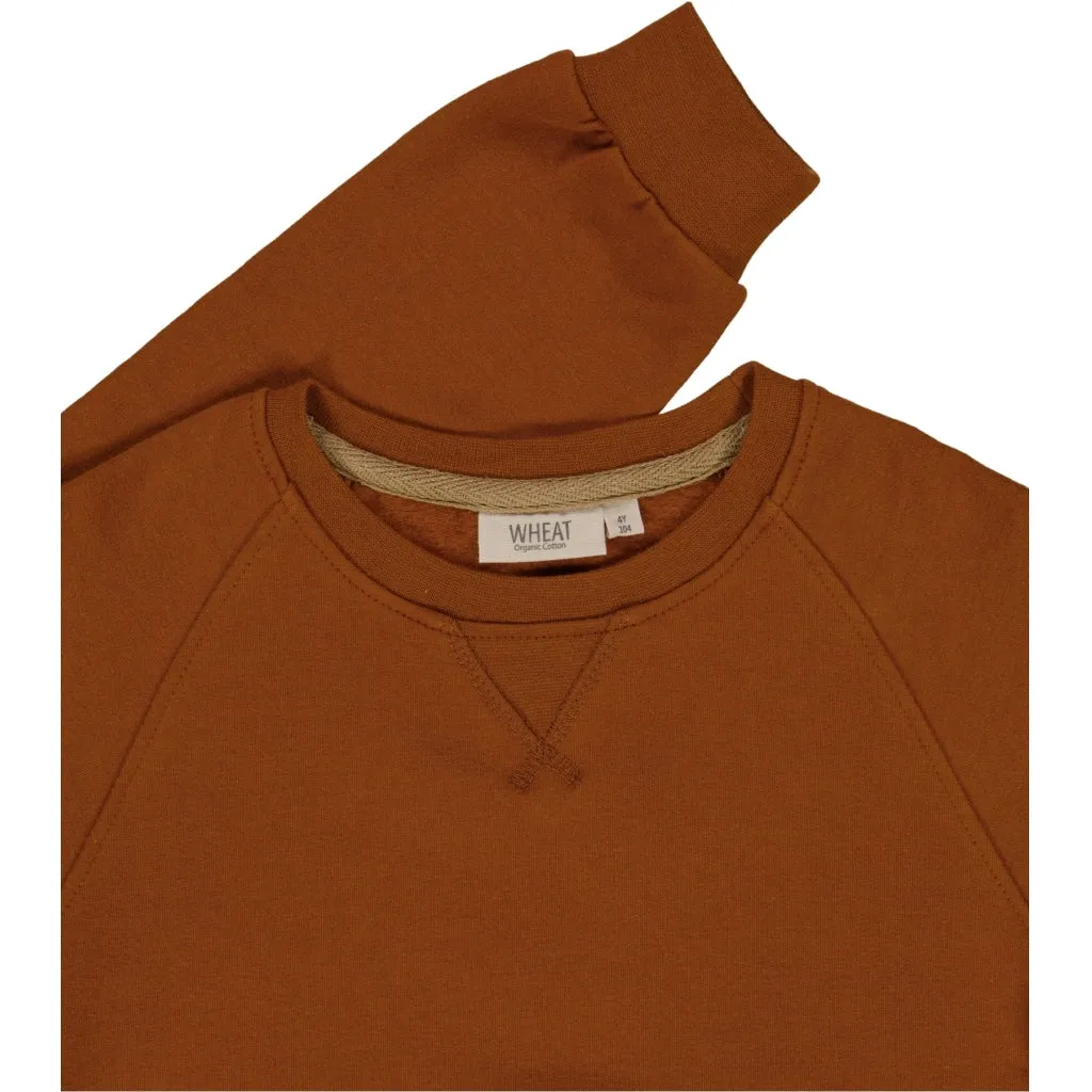 Sweatshirt Valdemar - cinnamon