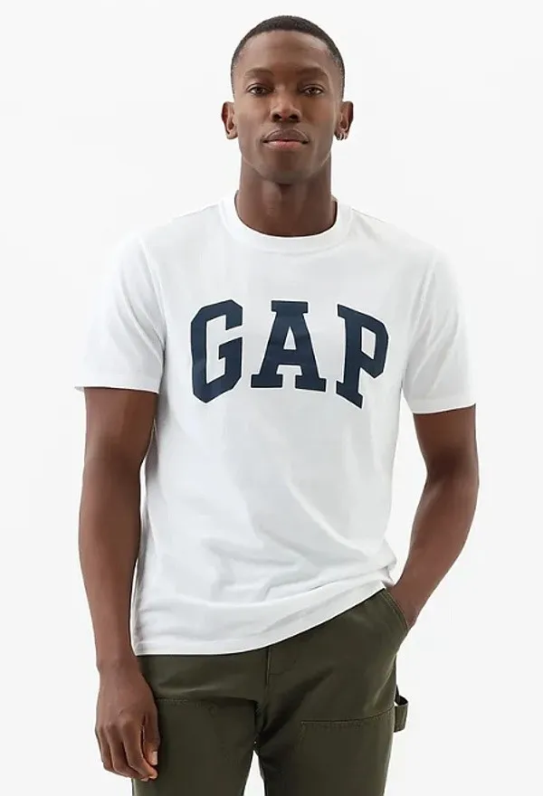 T-Shirt GAP Logo GAP Basic - White V2 Global - men´s