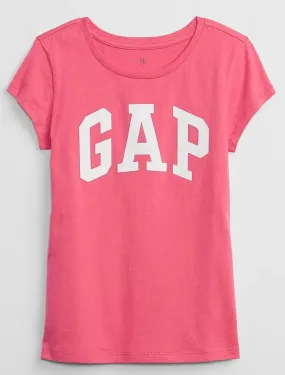 T-Shirt GAP V-HS Value Logo - Wednesday Pink - girl´s