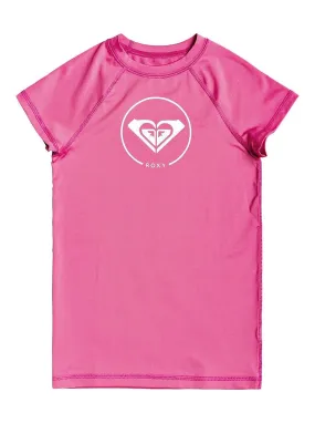 T-Shirt Roxy Beach Classics Lycra - MLB0/Pink Flambe - girl´s