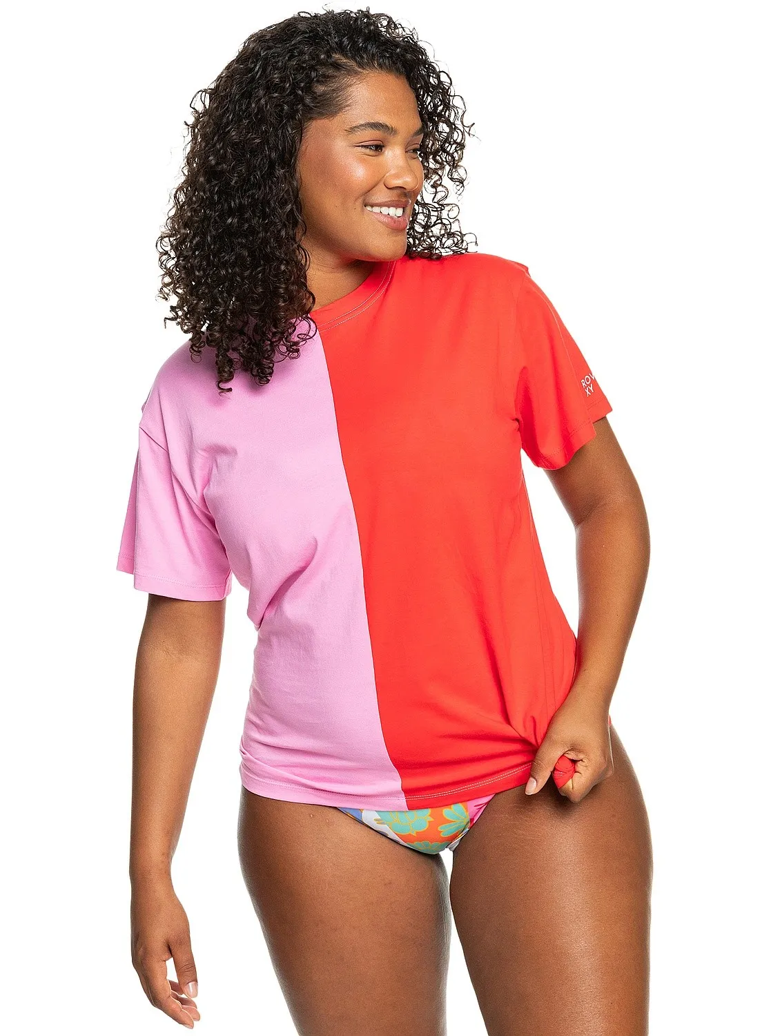 T-Shirt Roxy Rowley X Roxy - RNN0/Poppy Red - women´s