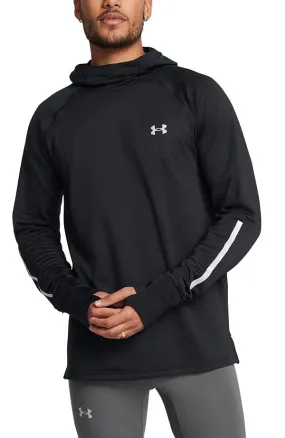 T-Shirt Under Armour Launch Elite Cold Weather Balaclava Hoodie LS - Black/Reflective - men´s