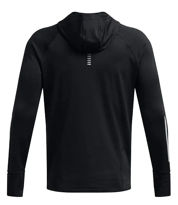 T-Shirt Under Armour Launch Elite Cold Weather Balaclava Hoodie LS - Black/Reflective - men´s