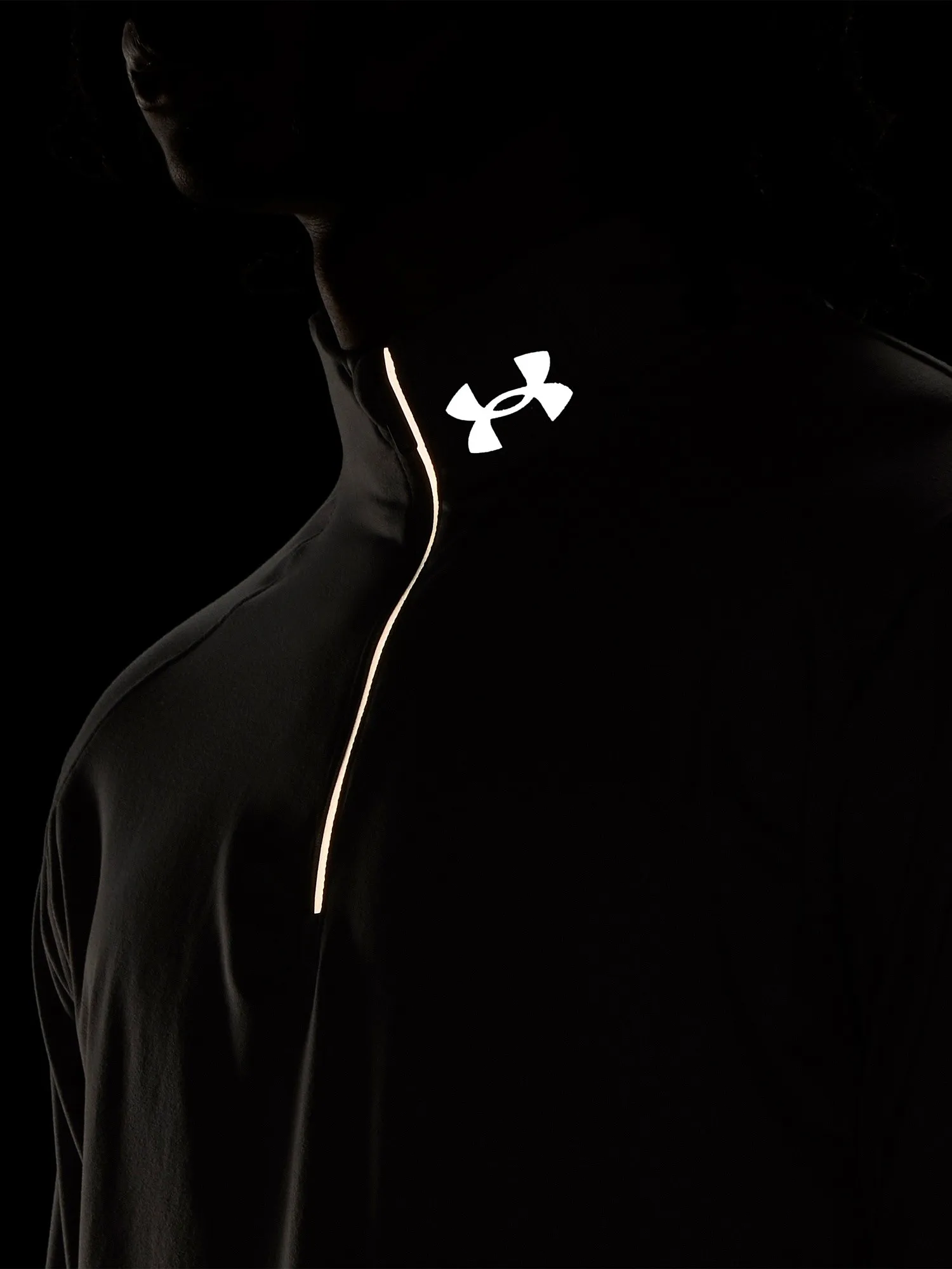 T-Shirt Under Armour Qualifier Run LS - Steel/Reflective - men´s