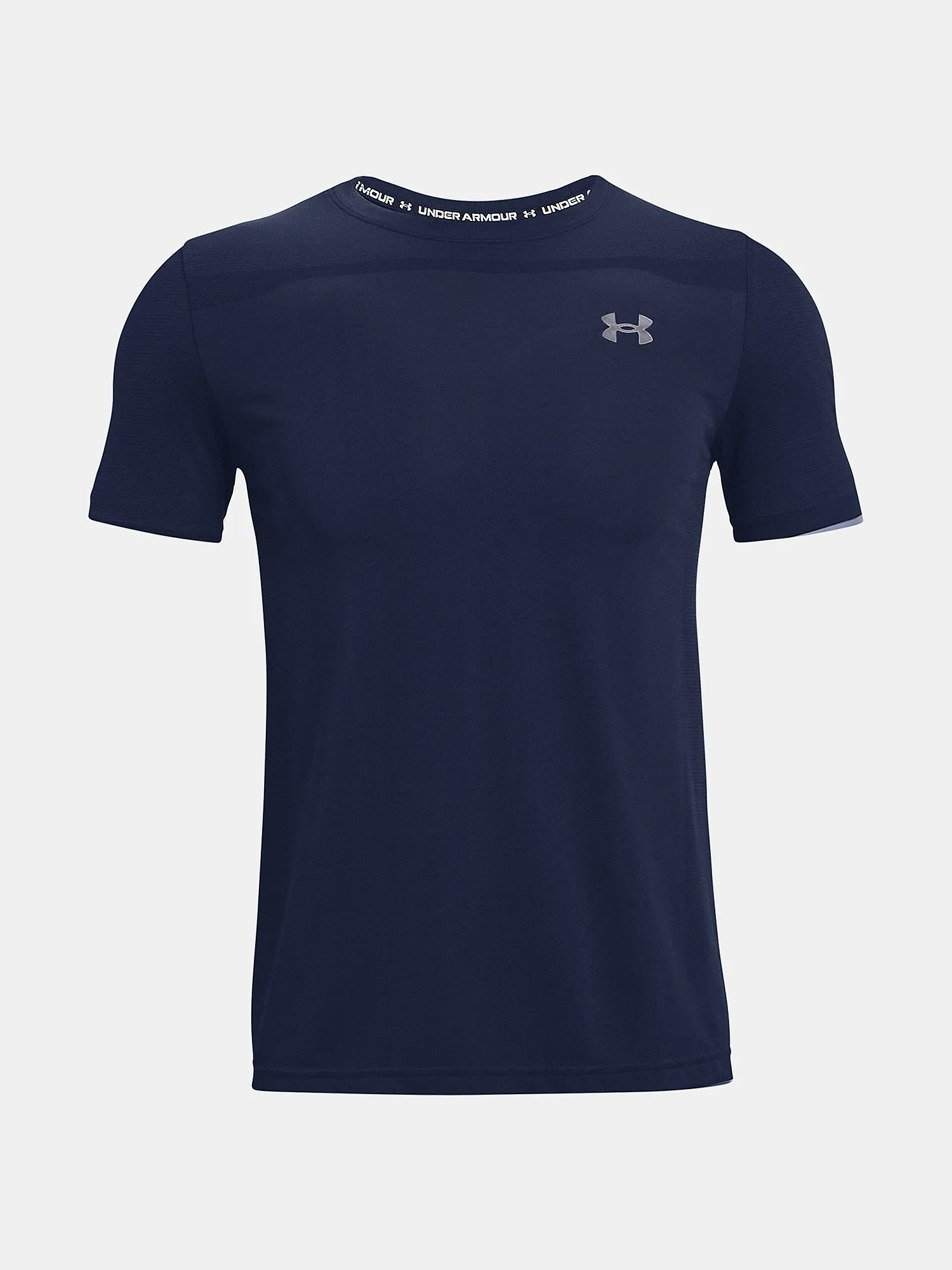 T-Shirt Under Armour Seamless - Academy/Mod Gray - men´s