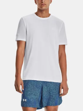 T-Shirt Under Armour Seamless Stride - White/Reflective - men´s