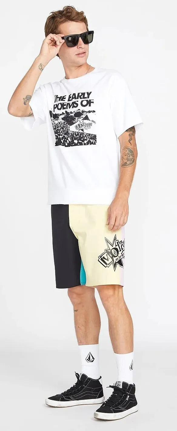 T-Shirt Volcom Entertainment Poems Basic - White - men´s