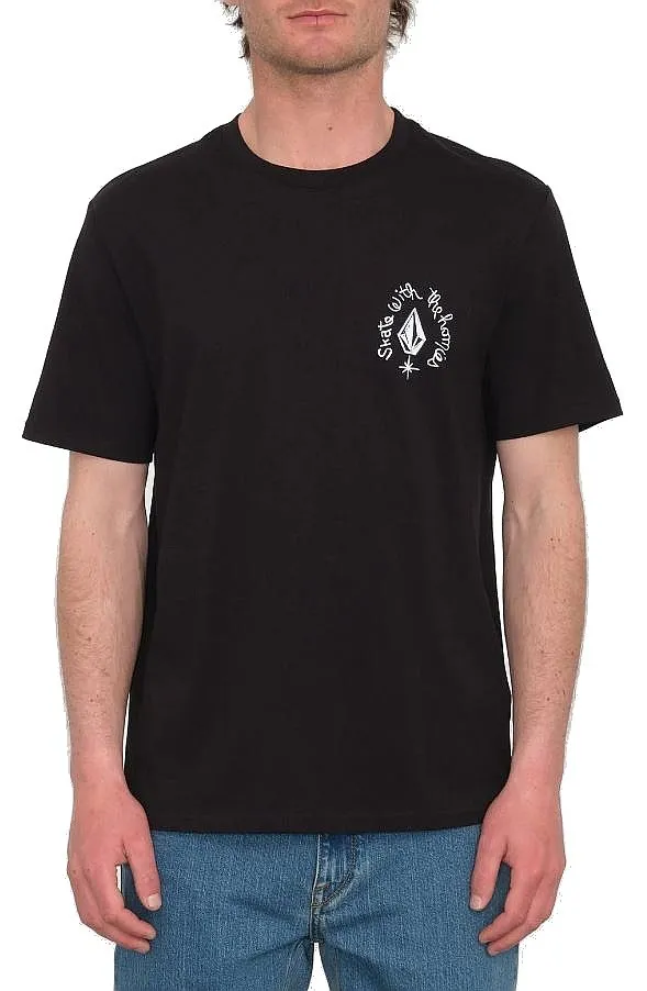 T-Shirt Volcom Maditi Basic - Black - men´s