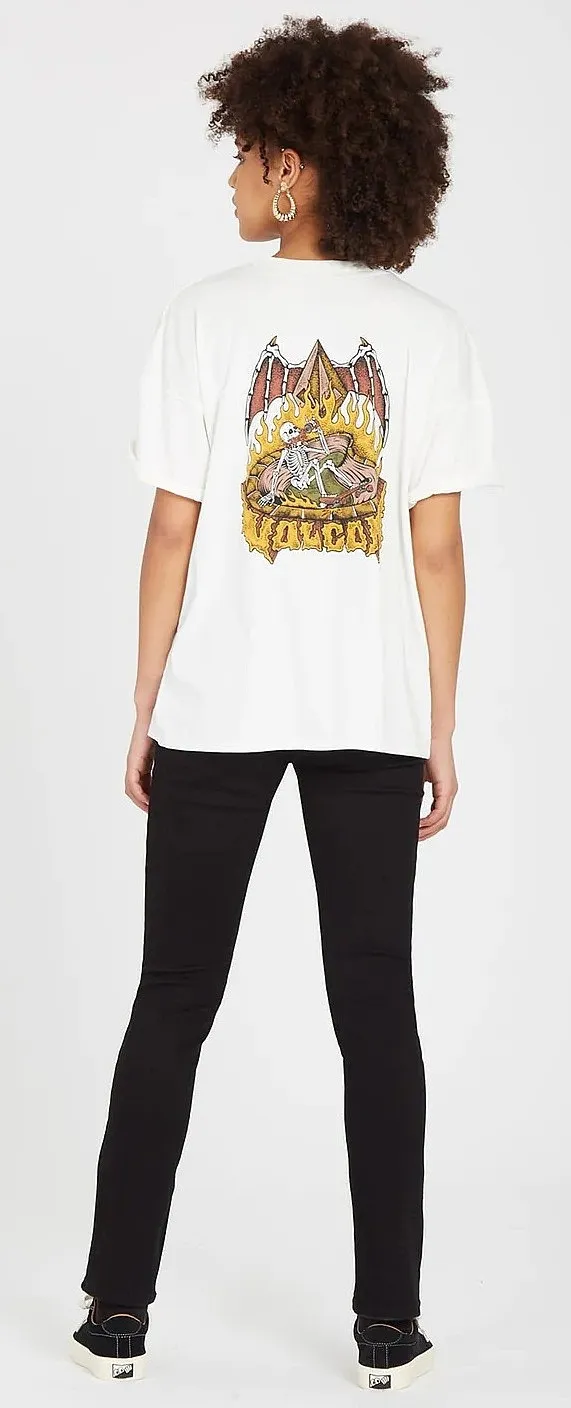 T-Shirt Volcom Voltrip - Star White - women´s