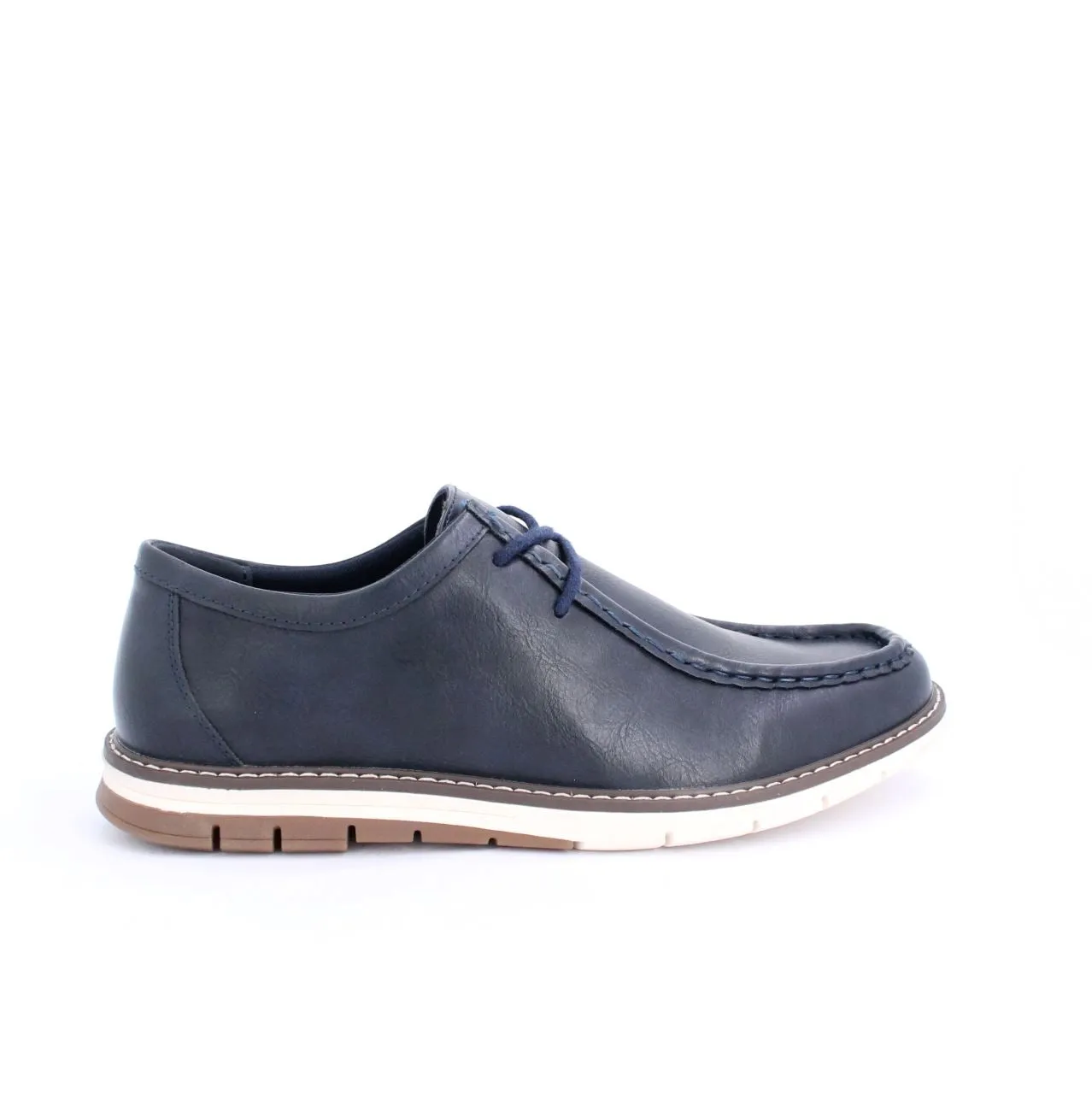 TALAR MENS BOAT SHOES-NAVY