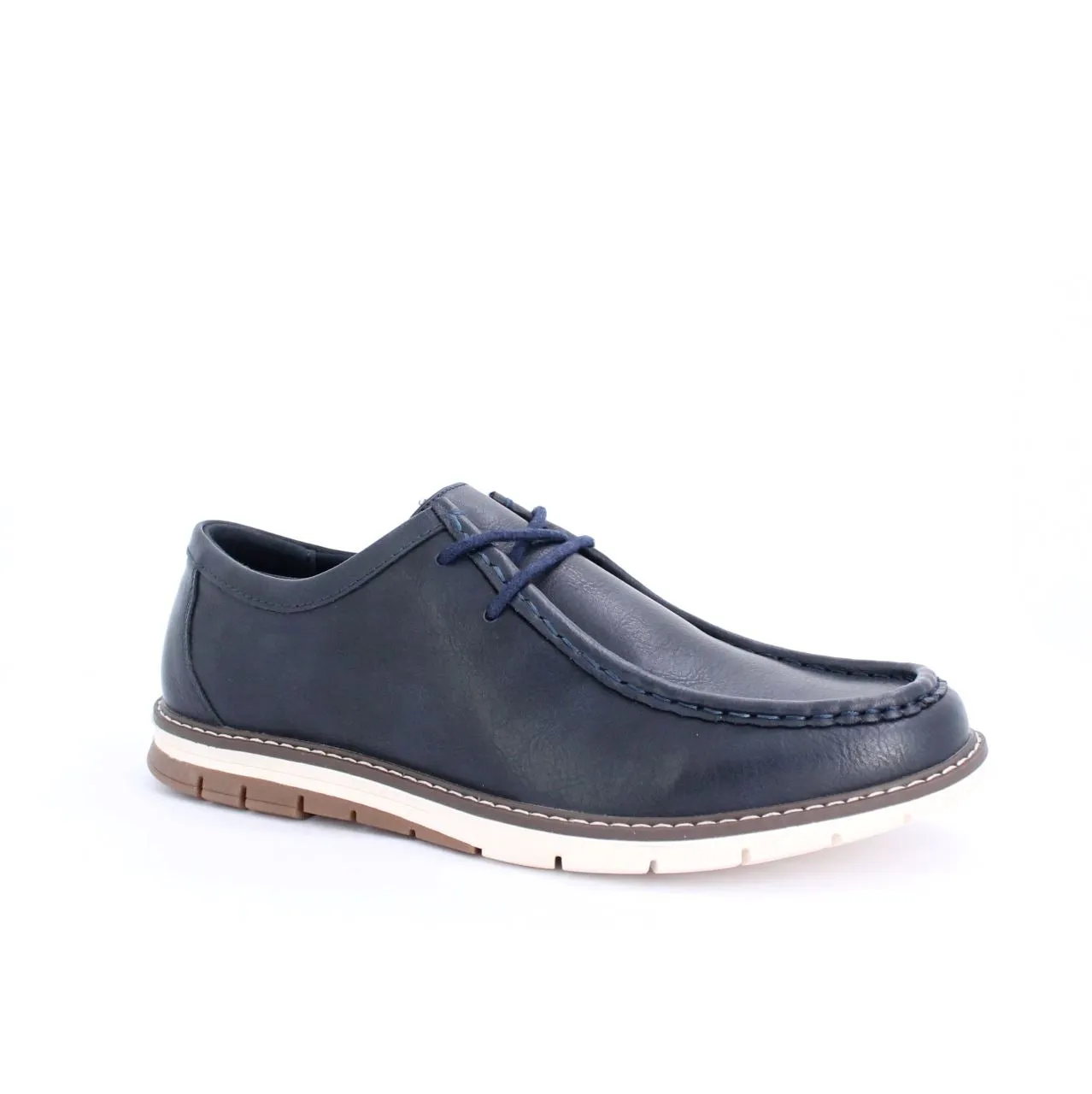 TALAR MENS BOAT SHOES-NAVY