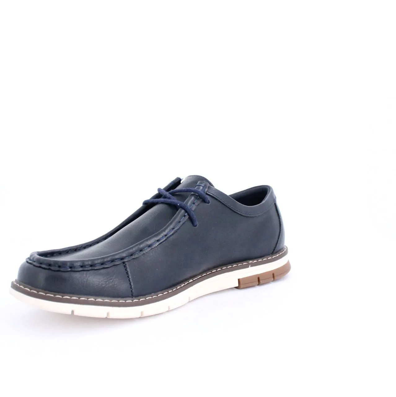 TALAR MENS BOAT SHOES-NAVY