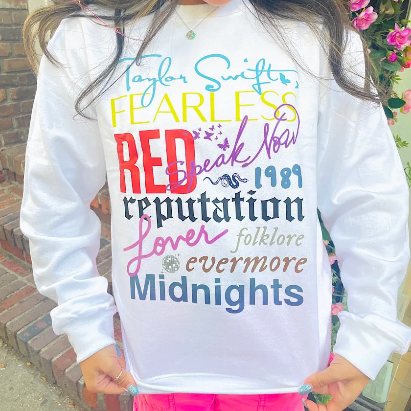 Taylor Swift Eras Crewneck Sweater