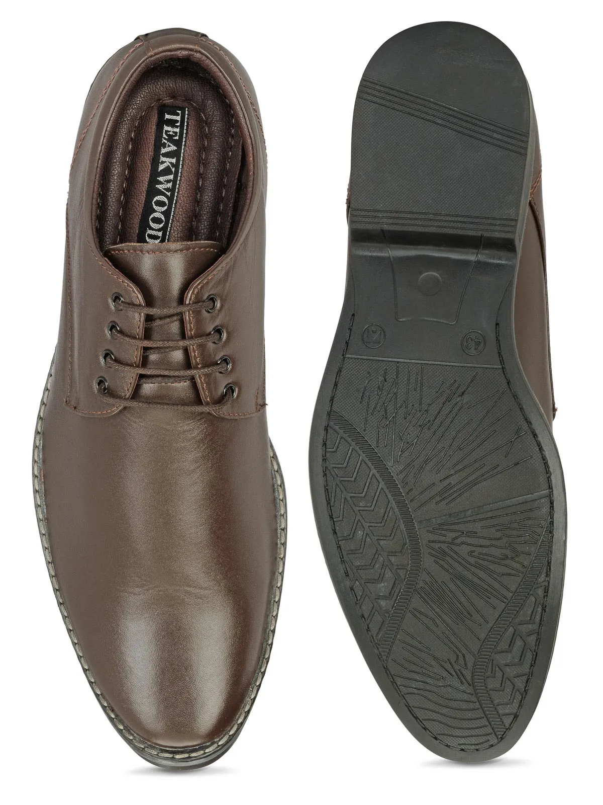 Teakwood Genuine Leather Derby Shoes