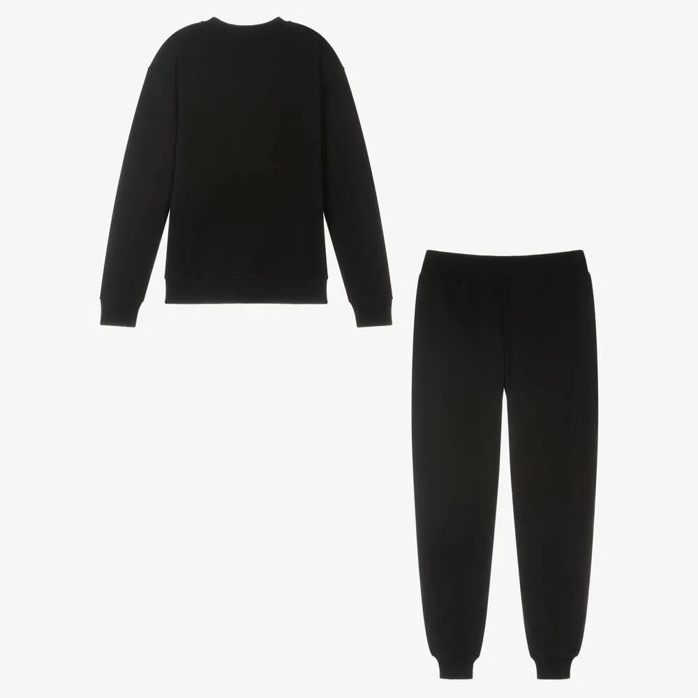 Teen Black Teddy Tracksuit