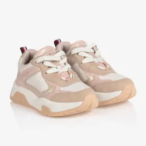 Teen Girls Beige Trainers