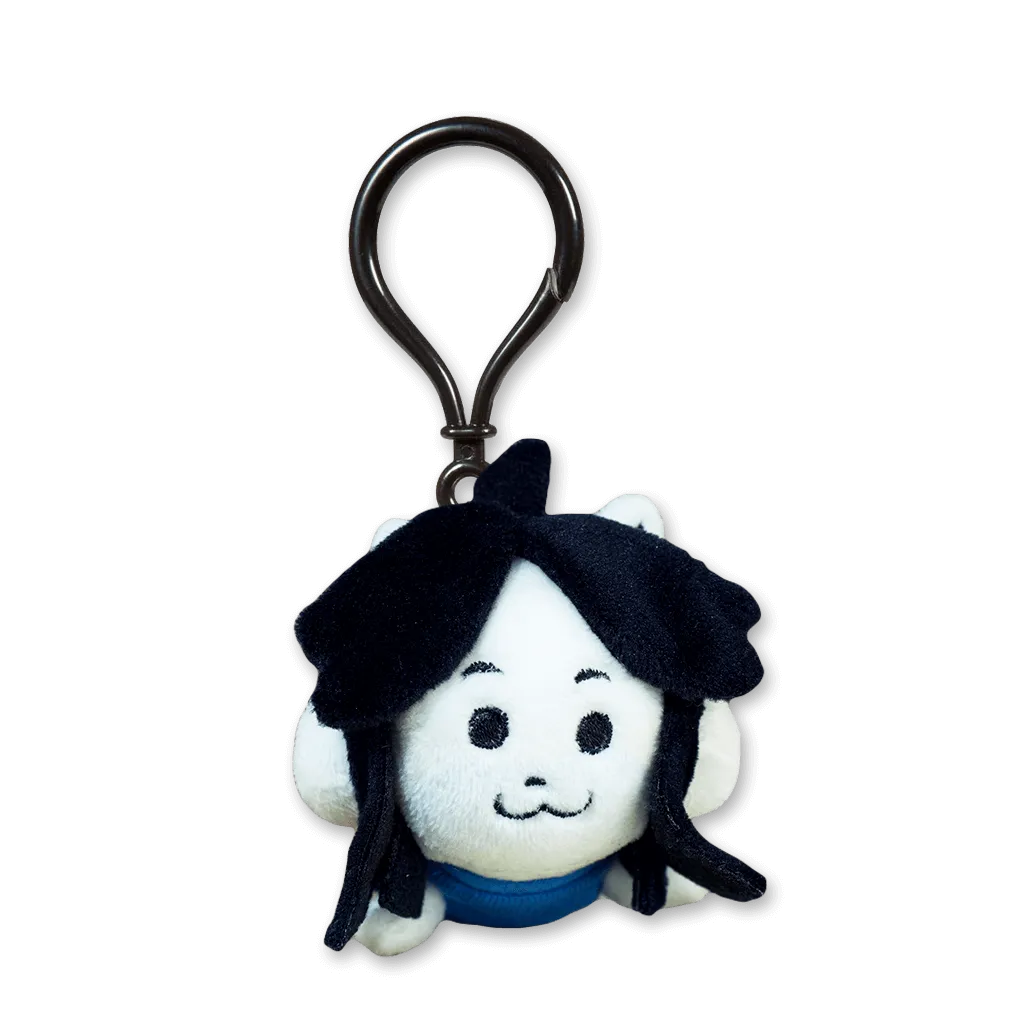 Temmie Plush Keychain - Monster Design