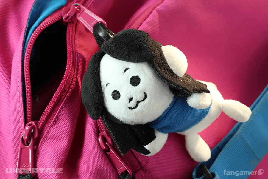 Temmie Plush Keychain - Monster Design