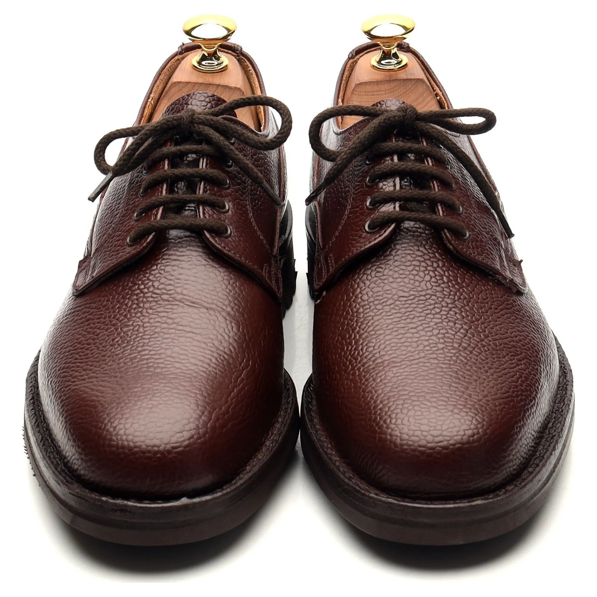 'Tenby' Dark Brown Leather Veldtschoen Derby UK 6.5 F