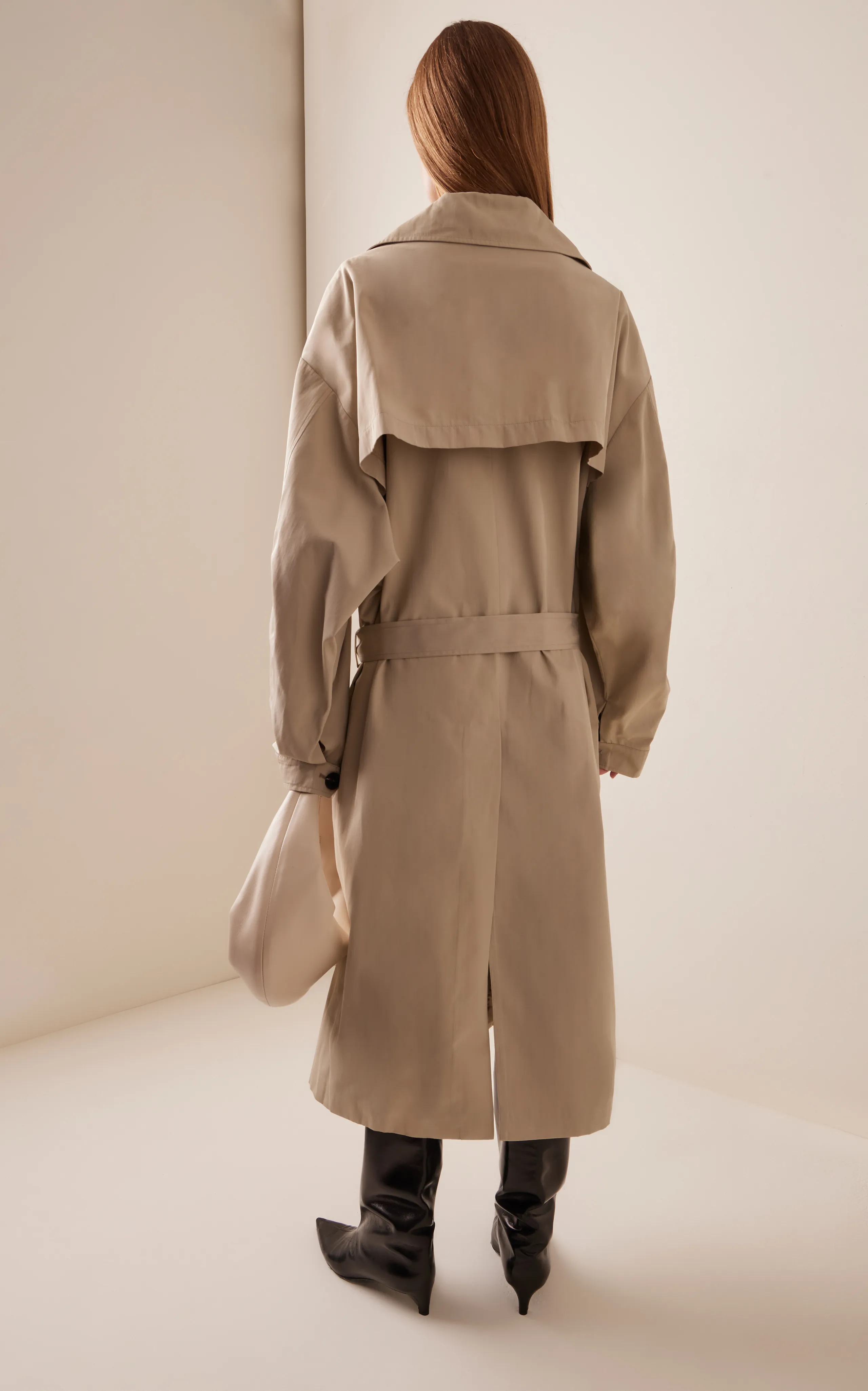 Mavis Lyocell Trench Coat from The Frankie Shop