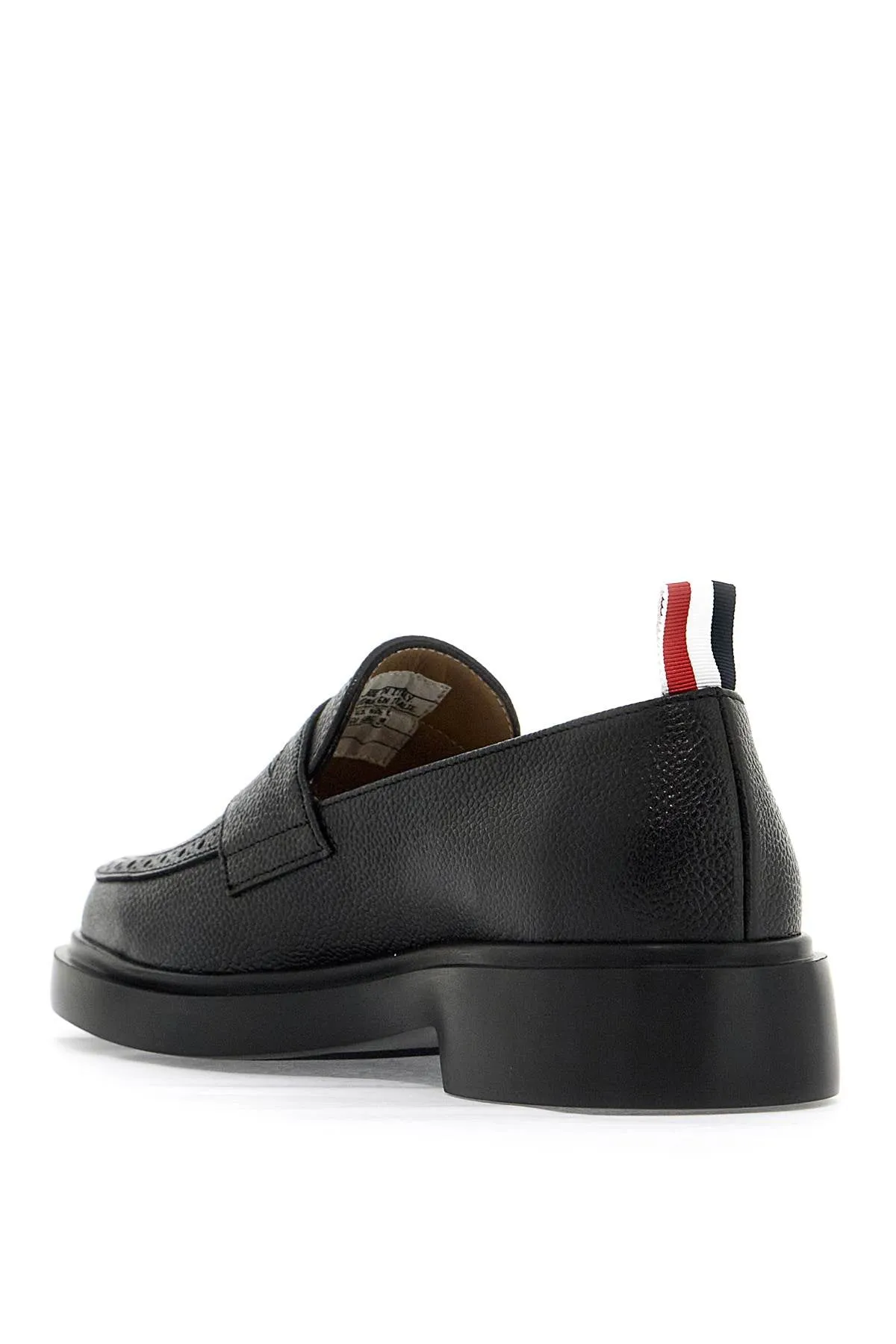 Thom Browne jam Leather Loafers With   Black