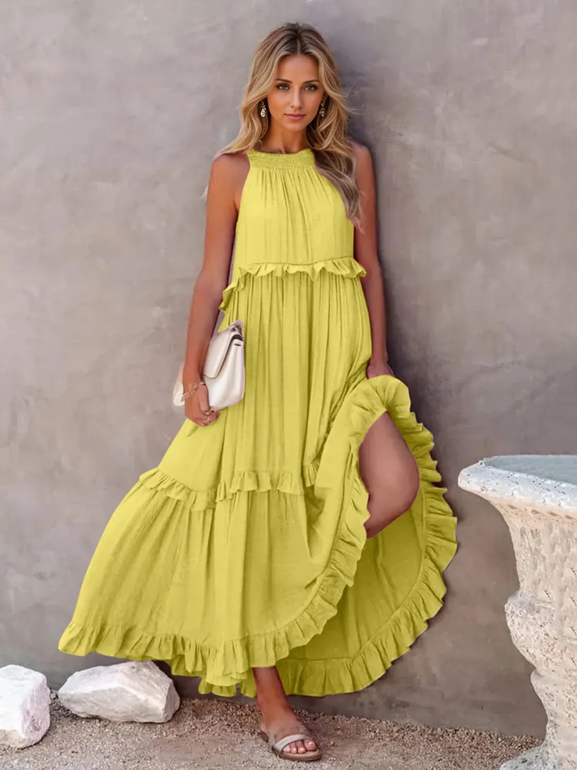 Tiered Maxi Dress - Brandi