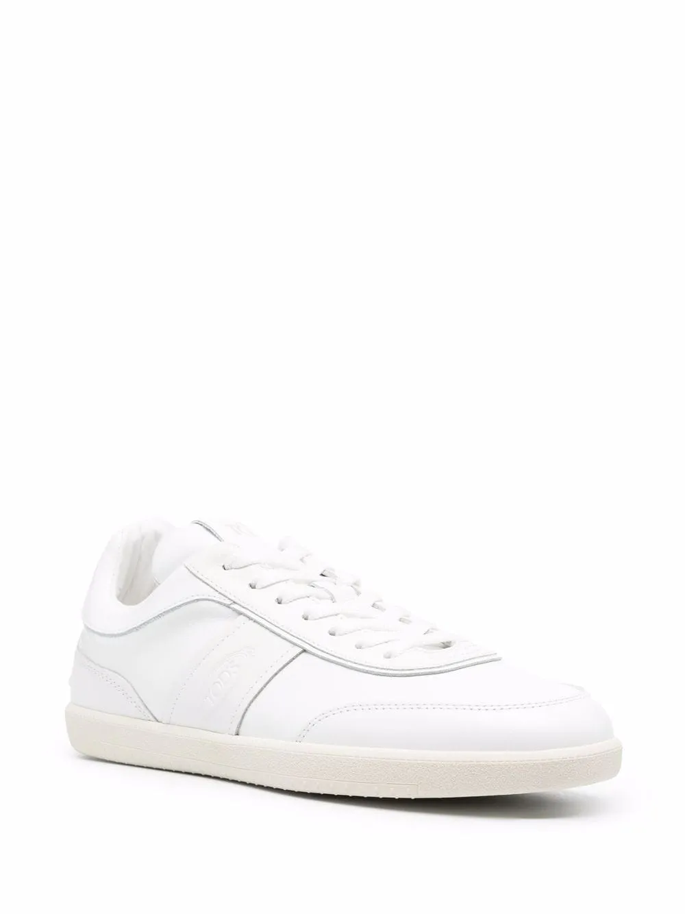 Tod's    Tod's Tabs Leather Sneakers