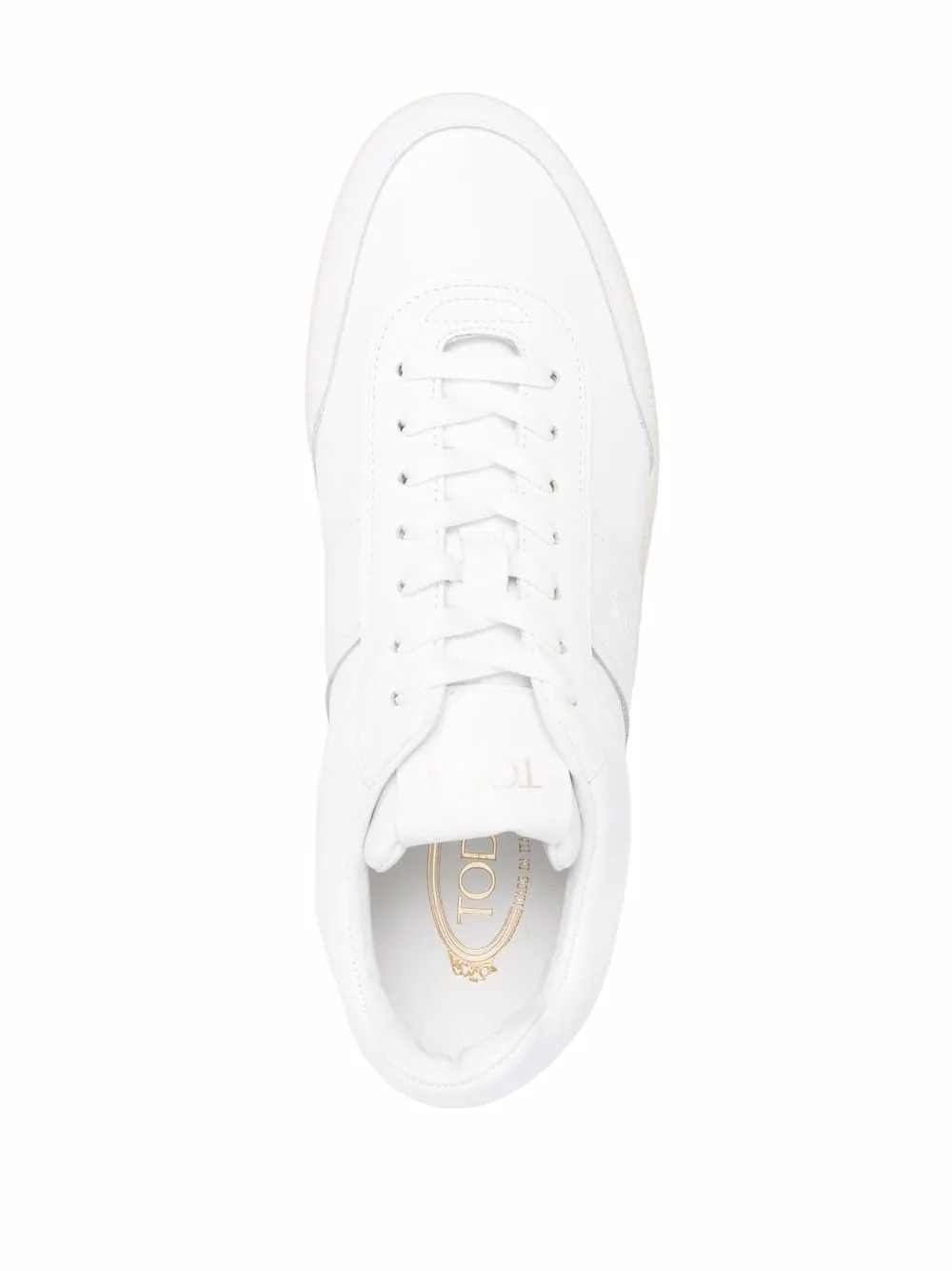 Tod's    Tod's Tabs Leather Sneakers