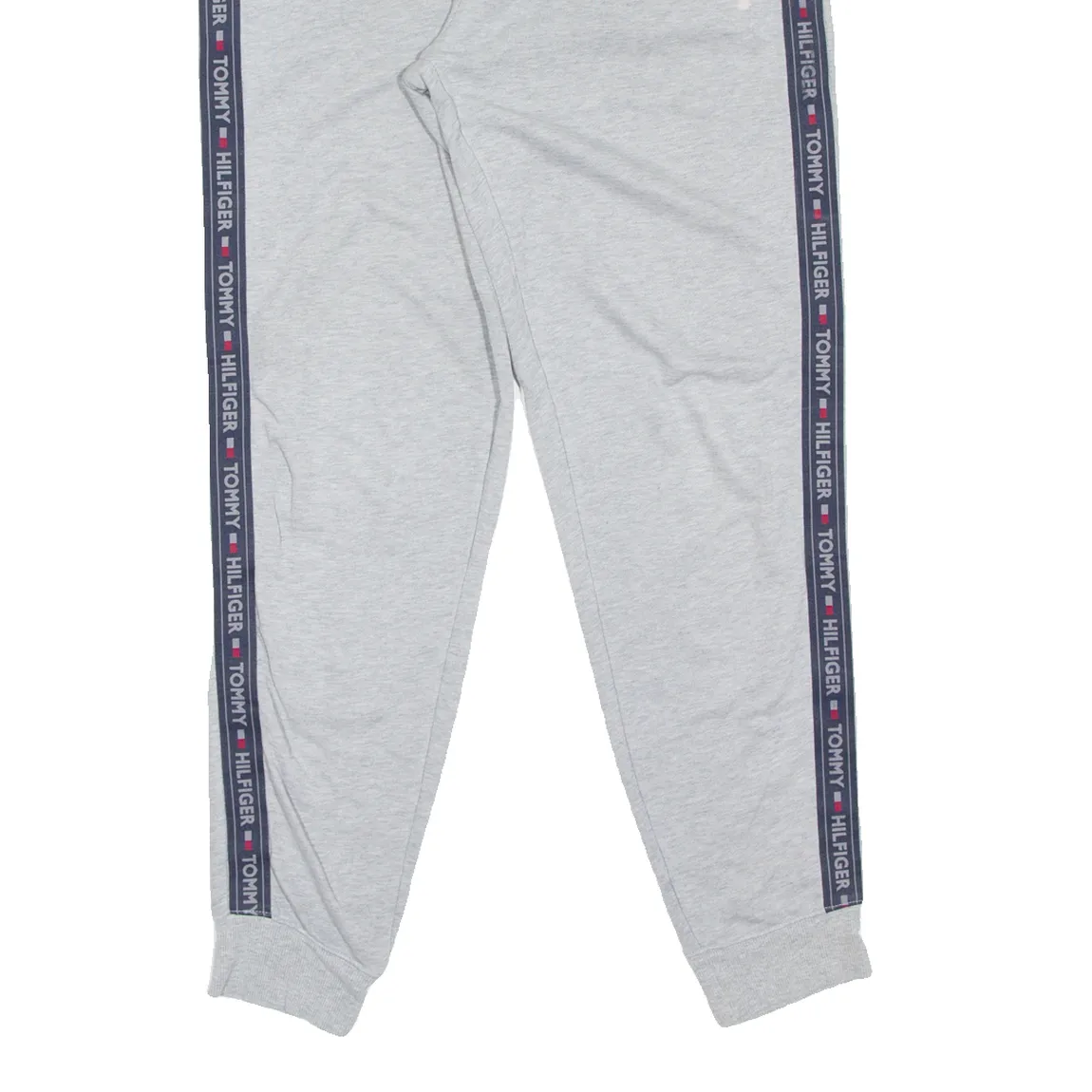 TOMMY HILFIGER Mens Joggers Grey Tapered L W32 L30