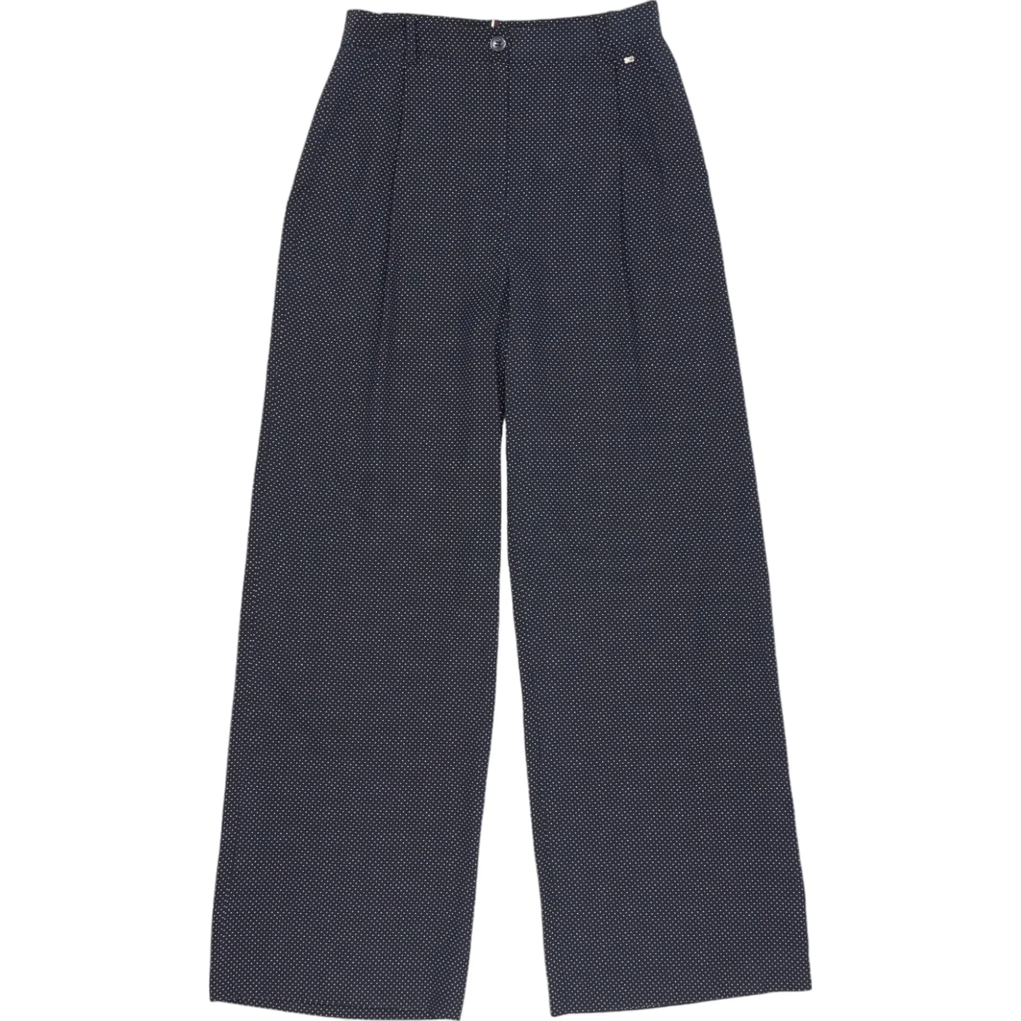 Tommy Hilfiger Navy Polka Dot Trousers