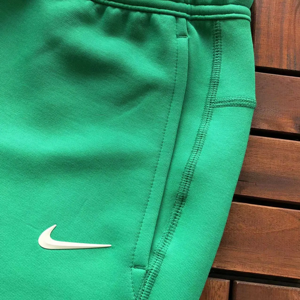 Green Collab Track Pants