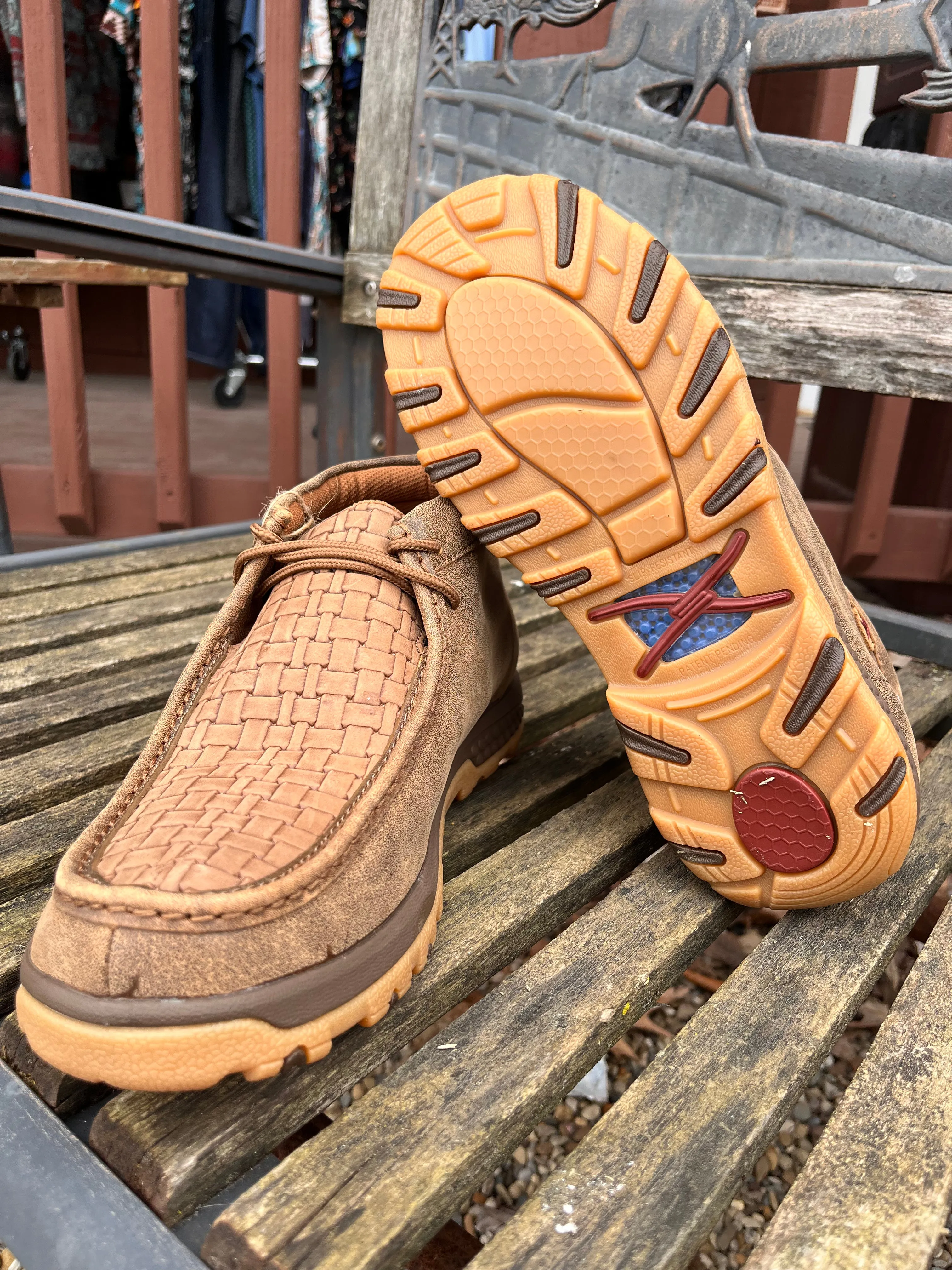 Men's Bomber Chocolate Chukka Moccasins