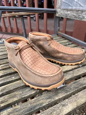 Men's Bomber Chocolate Chukka Moccasins